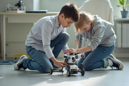 Na robótica educacional, Sérgio Bento De Araújo explora como concursos estimulam a aprendizagem prática ao unir tecnologia, trabalho em equipe e criatividade.